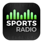 sports radio android application logo